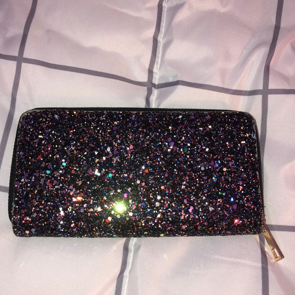 shimmery wallet